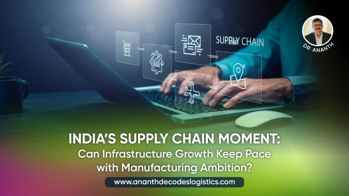 India’s Supply Chain Moment: Can Infrastructure Growth Keep Pace with Manufacturing Ambition?