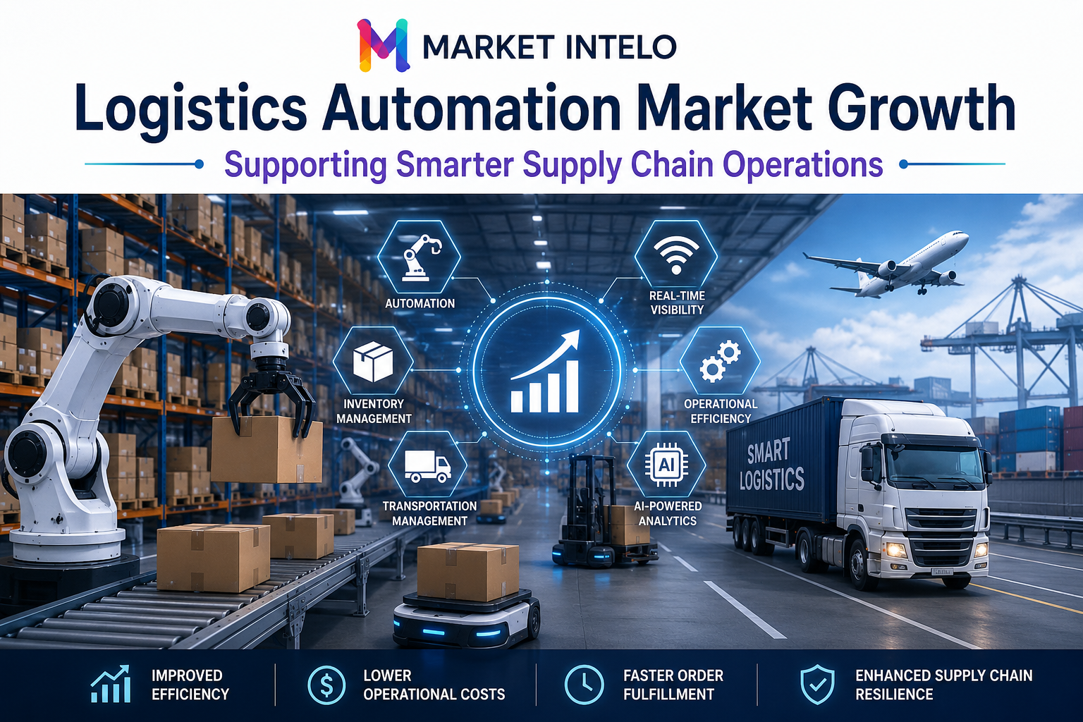 Logistics Automation Market Growth Supporting Smarter Supply Chain Operations | MarketIntelo