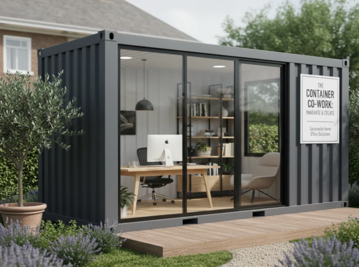 Why Shipping Containers Might Be the Next Home Office Trend